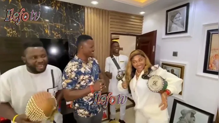 ACTRESS MERCY AIGBE TURN DRUMMER AS SHE'S ROYALY INVITED TO K1 50 YEARS ON STAGE WITH FEMI ADEBAYO