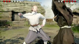Dramatic fight between Kalkstein and the Drunken Monk (Hellish Quart gameplay - Hardest AI )