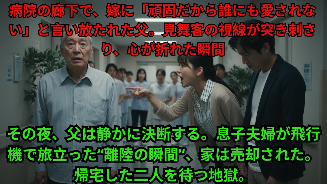 息子夫婦の嘘を知った父が下した、取り返しのつかない決断