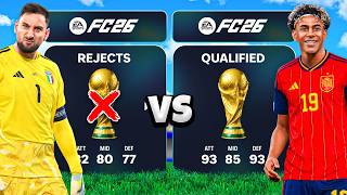 World Cup REJECTS vs. QUALIFIED