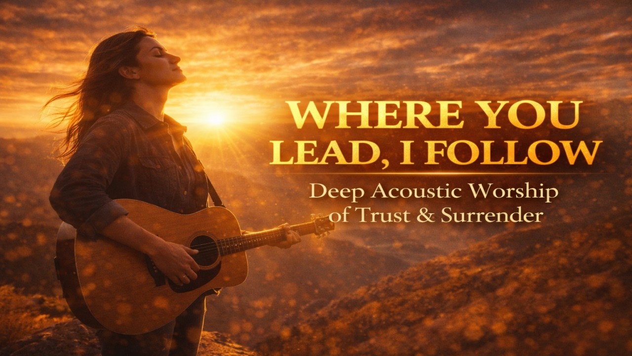 WHERE YOU LEAD, I FOLLOW 🌅 | Deep Acoustic Worship of Trust & Surrender