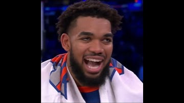 Bodega KAT? Big Bodega? Big Purr? Karl-Anthony Towns weighs in