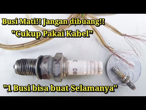 Hasil akalin kepala busi menggunakan ini || Motor Anti Air Bebas Banjir. 