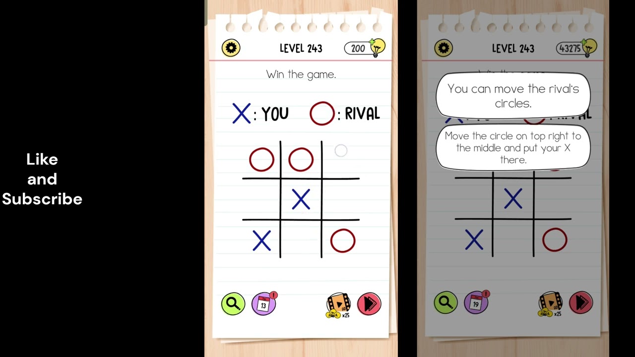 brain test all star level 243 - YouTube
