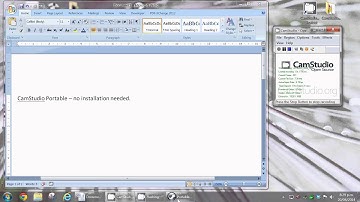 CamStudio as a good simple video screen capture option for Windows