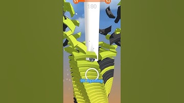 Perfect Smash Combo 💥 | Stack Ball Gameplay level 51 #shorts #gaming #stackball #goingballs
