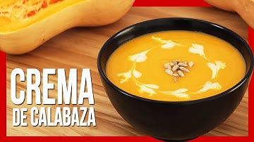 😋 Cómo Hacer CREMA DE CALABAZA Casera ► Recetas con Calabaza