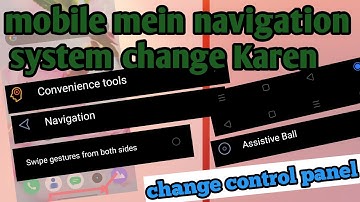 How To Hide Navigation Buttons Realme Smartphone | change setting realme mobile control panel