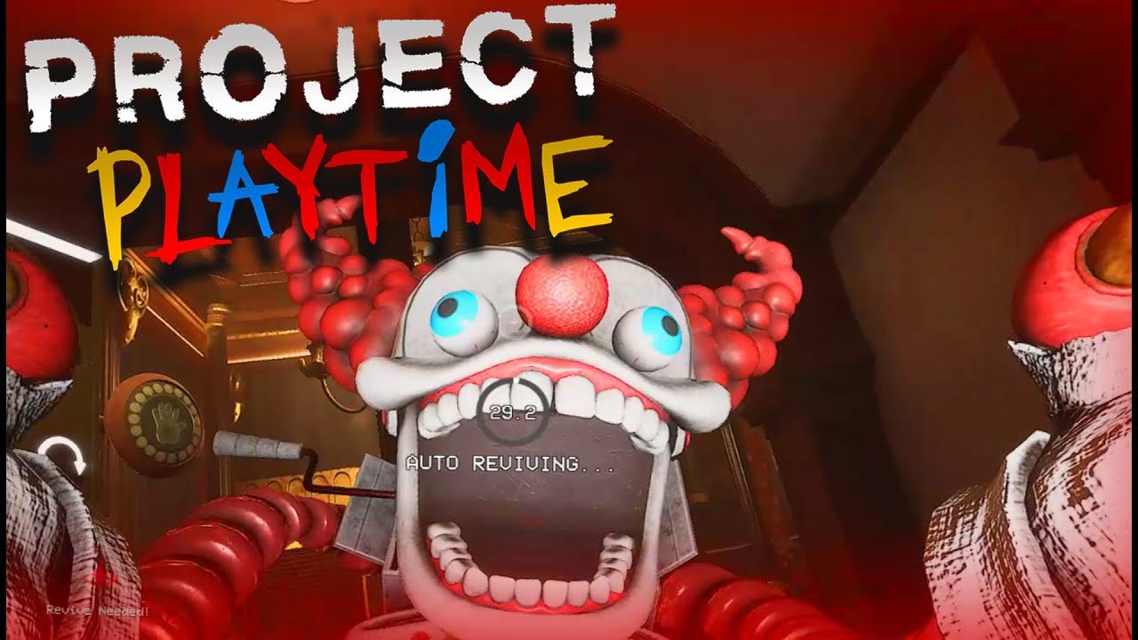 CLOWN BOXY BOO VS @GGGameplays_ & @InuyaJuega PROJECT PLAYTIME PHASE 2 