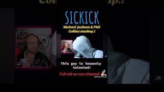 Sickick - Michael Jackson & Phil Collins mashup! #michaeljackson #sickickmusic #philcollins #shorts