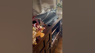 😎🙌✅ First video! Cleaning ans dusting entertainment center! It was so dusty😳✅💯🙌 #cleantok