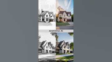 Quickly generate impressive exterior visuals using ArchiVinci AI⚡️LINK in BIO👆