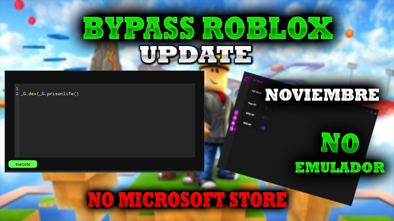 COMO HACKEAR ROBLOX EN NOVIEMBRE SIN EMULADOR Y SIN MICROSOFT STORE ...