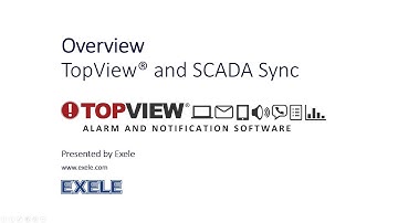 (1) What is TopView SCADA Sync?