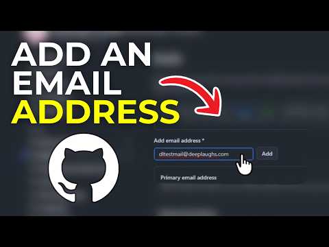 How to Add an Email Address to Your GitHub Profile (Quick Guide)