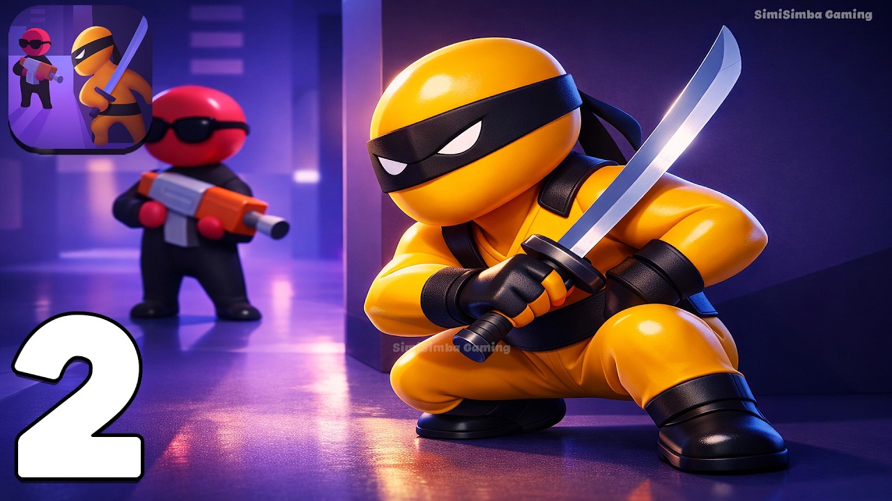 🥷Stealth Master Gameplay Walkthrough Part 1 Silent Assassin Ninja Missions (Android, iOS)