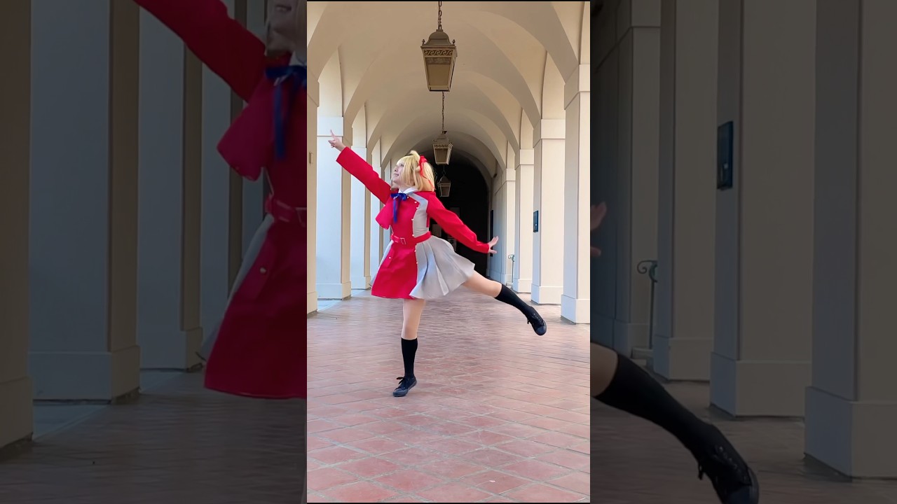 Lycoris Recoil ED Chisato Cosplay Dance 【リコリス・リコイル ED コスプレで踊ってみた】
