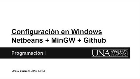 Configuración de Netbeans C++ en Windows y uso de Git
