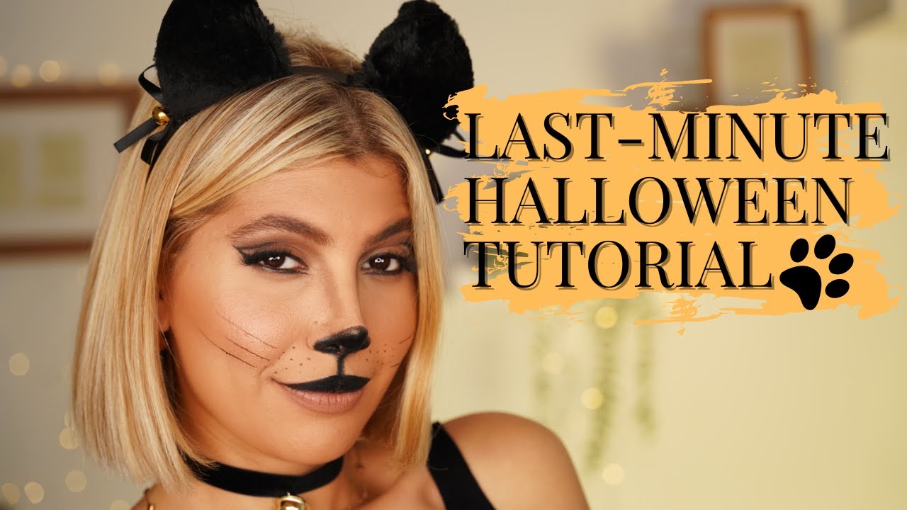 super-easy-last-minute-cat-halloween-makeup-tutorial-youtube