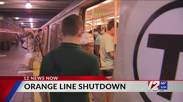 MBTA’s 30-day shutdown of Orange Line begins tonight