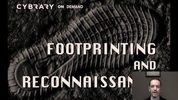 Footprinting and Reconnaissance