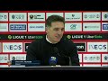 La réaction de Christophe Pelissier après OGC Nice - FC Lorient (2-2) 20-21
