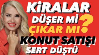 5 BAŞLIKTA KİRALAR DÜŞER Mİ ÇIKAR MI? KONUT SATIŞI DÜŞTÜ  NE YAPMALI? #kiralıkev  #konut #izleyin