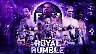 WWE 2K - FaM Royal Rumble