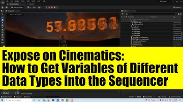 Property Tracks and Expose to Cinematics: How to Get Variables into the Sequencer in Unreal Engine