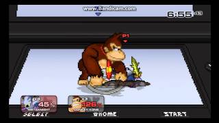 Ssf2 Meta Knight (Me) Vs Donkey Kong (Level 9 Cpu)