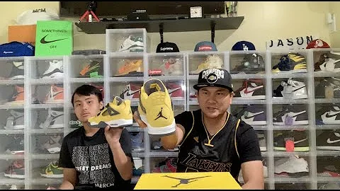 JORDAN 4 LIGHTING ''TOUR YELLOW'' 2021 UNBOXING / LEGIT CHECKING