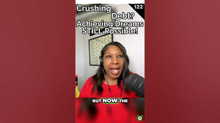 Crushing Debt? Achieving Dreams STILL Possible! @StudentLoanPlanner  #borrowerisSlavetotheLender