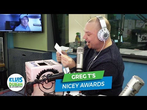 Greg T's Anonymous Niceys Awards | Elvis Duran Exclusive