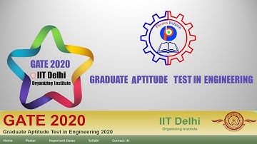 GATE 2020 Notification released