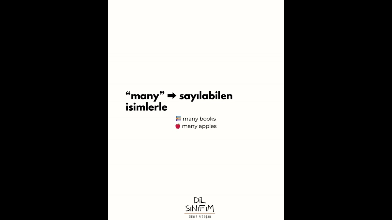 Much vs. Many | İngilizcede %80’in Yaptığı Hata!