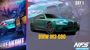 BMW M3 G80 NFS No Limits Breakout Event Day 1
