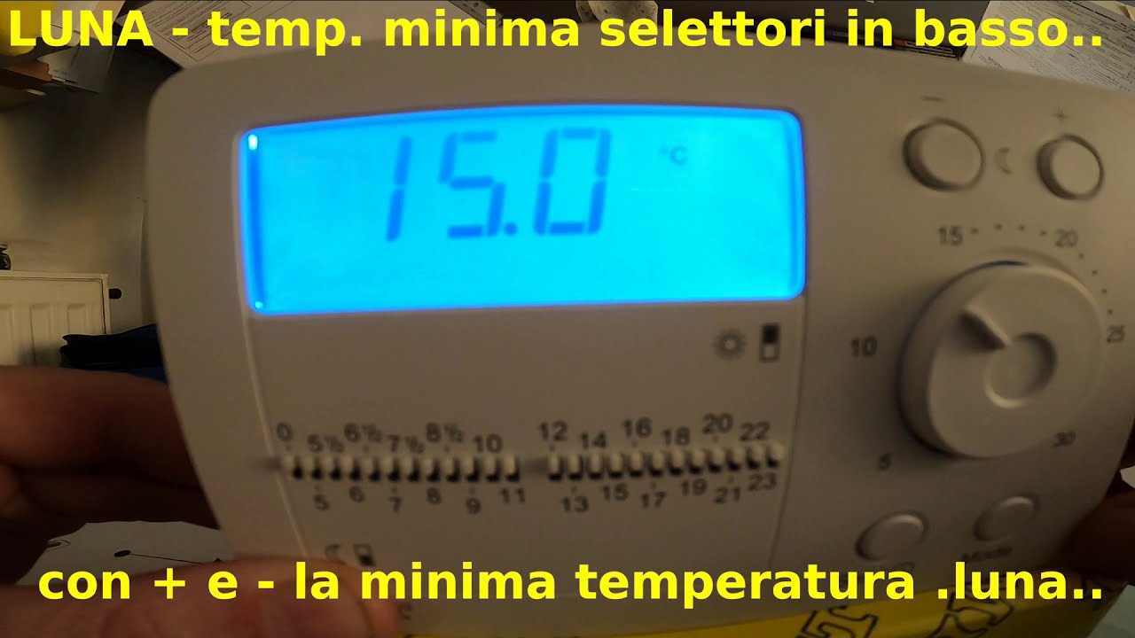 VEMER VE618500 - Cronotermostato Giornaliero Da Parete Con Programma Orario E Autonomia A Batterie - Foto 11