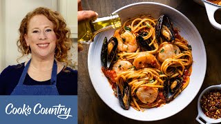 How to Make OnePot Seafood Fra Diavolo