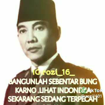 bangunlah sebentar saja bung karno!!!