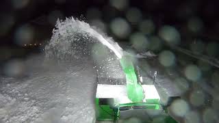 Real-Time Snow Removal with John Deere 1025R and 47in Heavy Duty Snowblower (4 Hours)