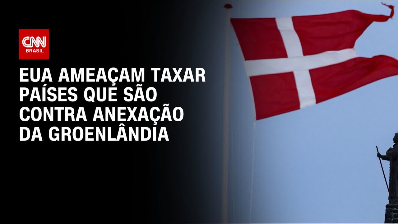 EUA ameaçam taxar países que são contra anexação da Groenlândia | BASTIDORES CNN