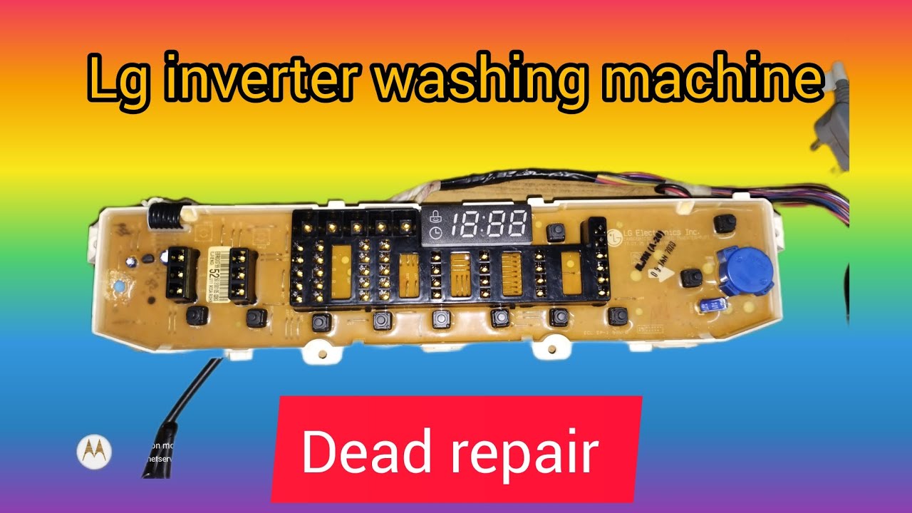 V80 #pcbrepair ,#lgwashing  machine,Lg inverter washing machine pcb repair