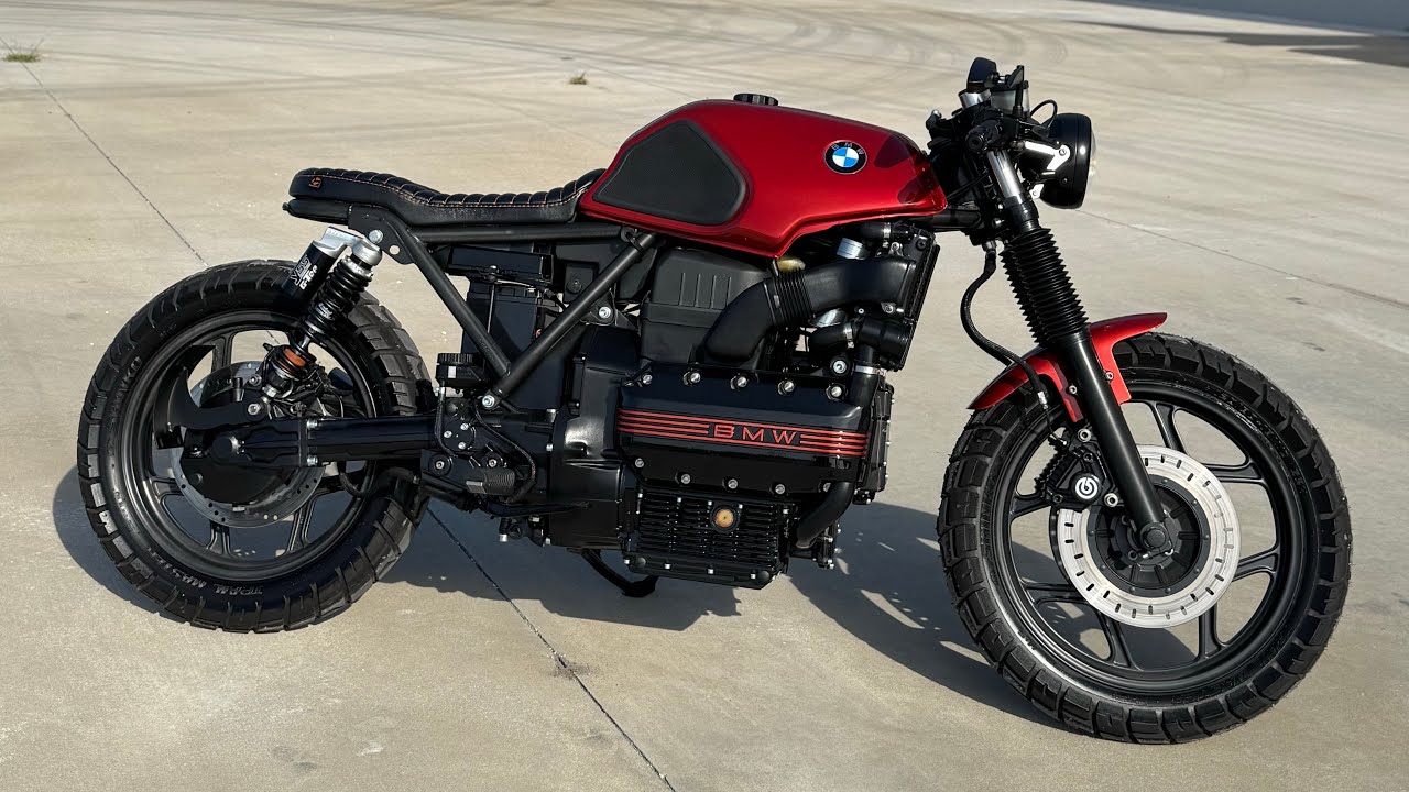 Building a BMW K100 Cafe Racer in 15 Minutes!