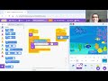 🦈 Hungry Shark Game in Scratch! | Follow Mouse, Chase Fish & Bite Mechanics