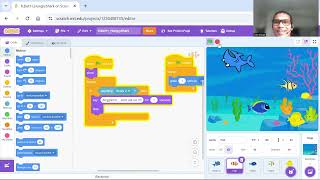 🦈 Hungry Shark Game in Scratch! | Follow Mouse, Chase Fish & Bite Mechanics screenshot 4