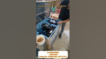 Semi Automatic : Cartoon / Box - Strapping Machine#strappingsealmachine