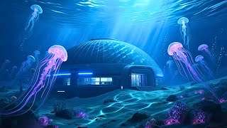 Underwater Sci Fi Base 4K | Ambient Sci Fi Music for Deep Ocean Exploration