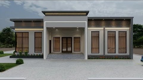 Modren villa in revit rendering in lumion#lumionanimation #3danimation #bim