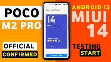Poco M2 Pro MIUI 14 Android 13 New Update | Poco M2 Pro New Update Android 13 Miui 14 #PocoM2Pro #M2