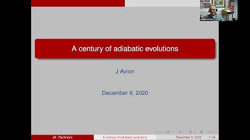 A century of Adiabatic Evolutions